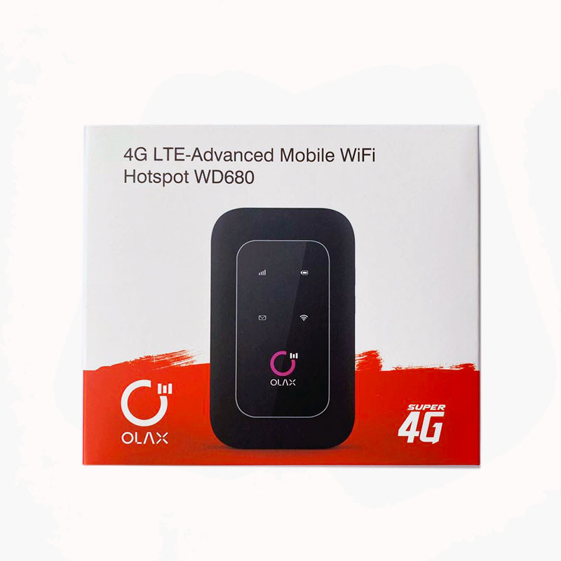 OLAX WD680 Mini Mobile Router 4g Unlocked Sim Card 150Mbps 2100mAh