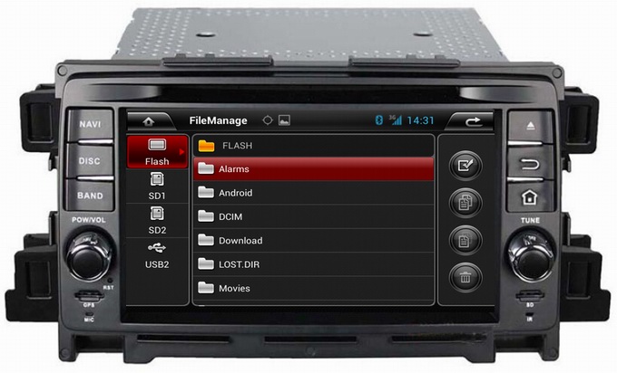Ouchuangbo Auto GPS DVD Stereo System for Mazda CX5 (2012-) Android 4.2 3G Wifi Bluetooth Radio Player OCB-7005C