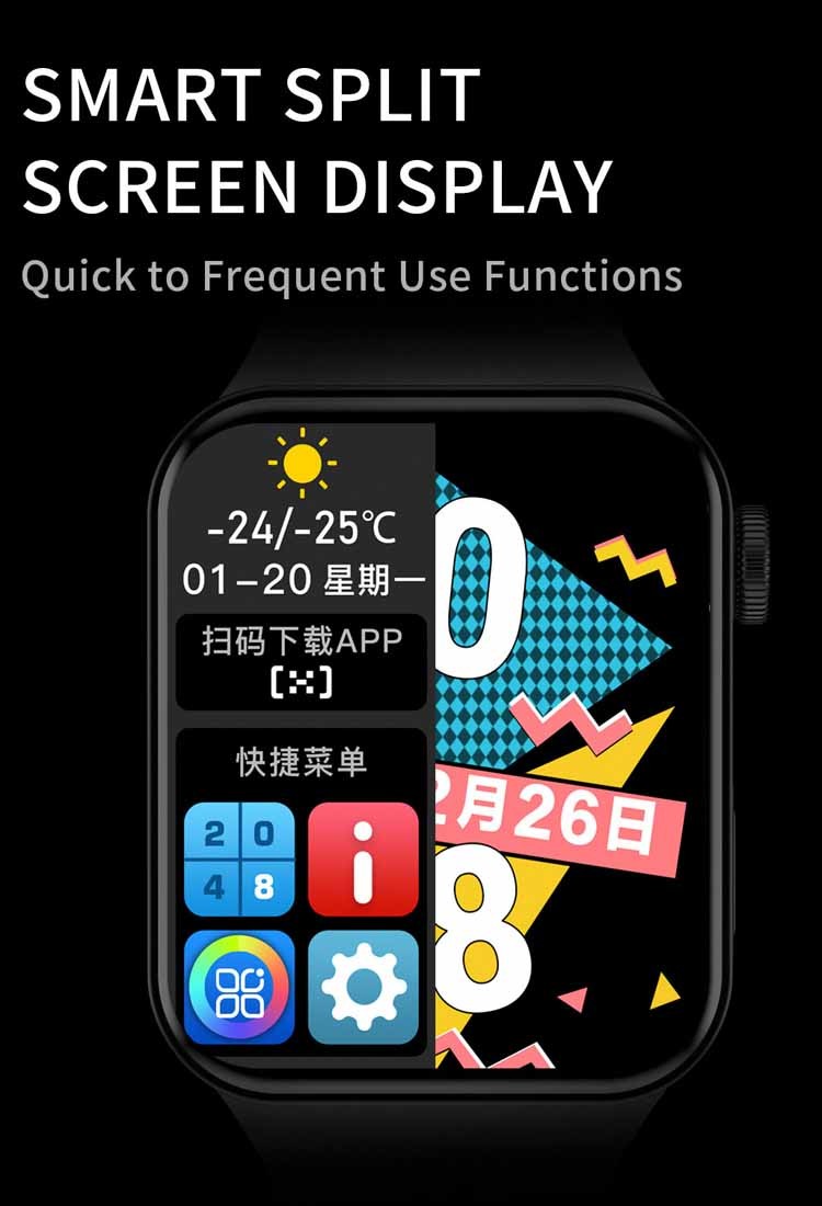 IPS 320x320 IP67 Waterproof Women Smart Wristband Watch With Gps Tracking