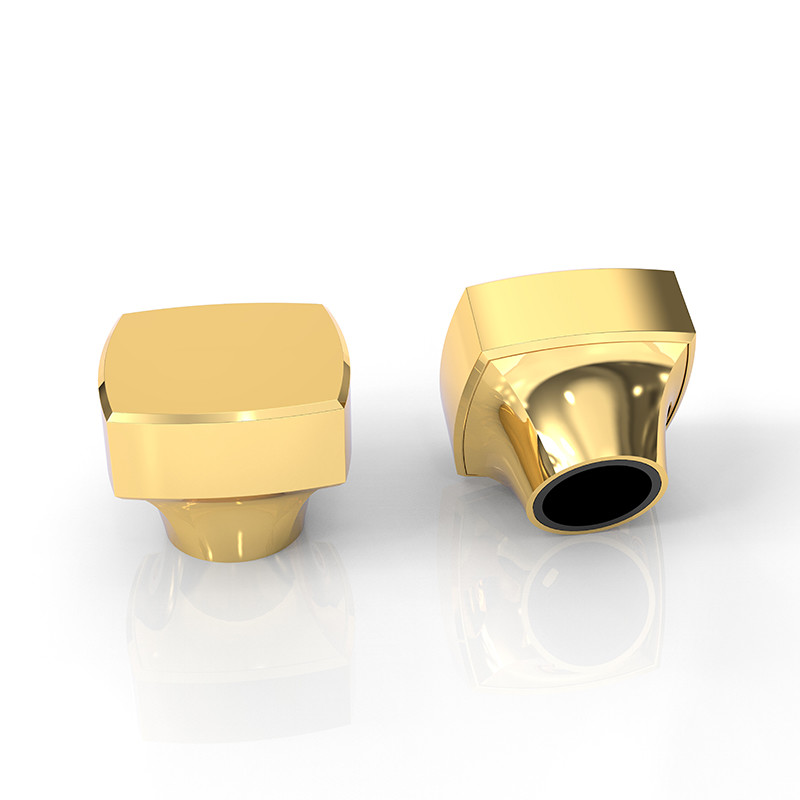 Customized Zamac Fragrance Cap 48.8g In Colorful Design For Perfume Bottles
