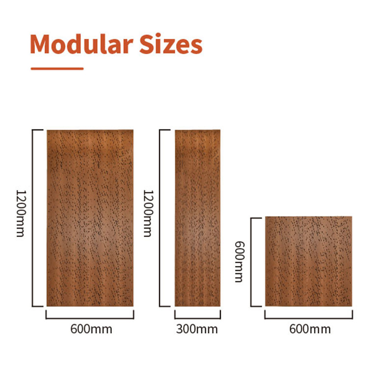 MDF Panels Sound Proof Ceiling Tiles V Perforated Acoustic Ceiling Panels Custom Size