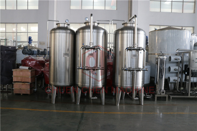 Automated Mineral Water Purification Machine Aseptic Distilled Water Treatment