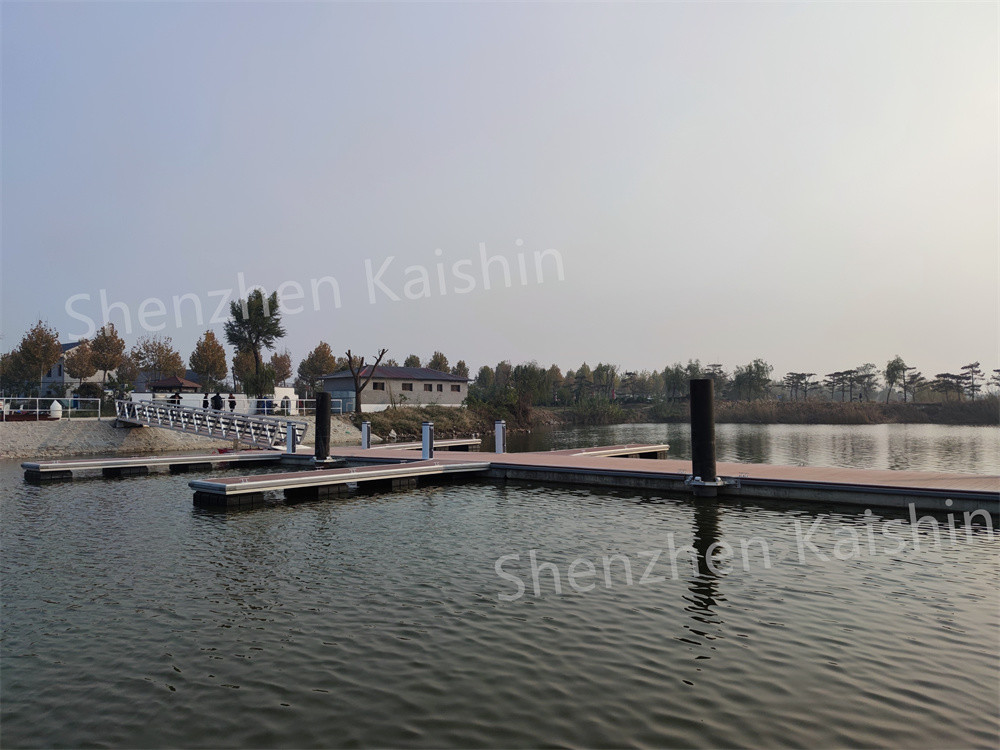 Customized Aluminum Floating Dock Stable Movable Boating KS6001 Dock Floating Pontoon Bridge For Sale Float Dock