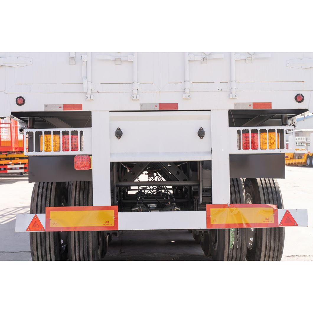 ABS Anti Lock Braking System Semi Trailer For Heavy Duty Fence Warehouse Truck