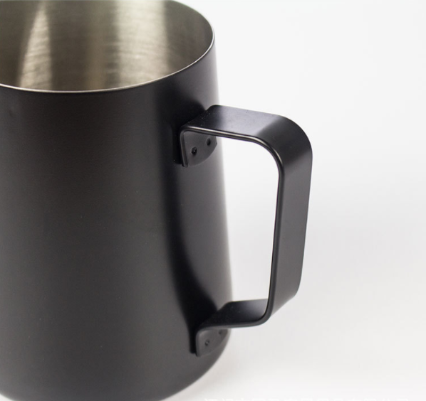 Black Coffee Maker Accessories High End Sharp Spout Milk Pitcher