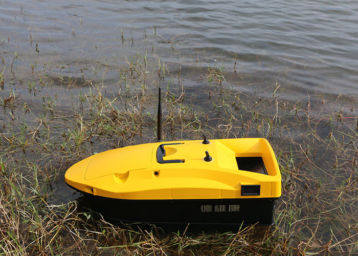 Bait boat DEVC-113 yellow autopilot style , rc model bati boat