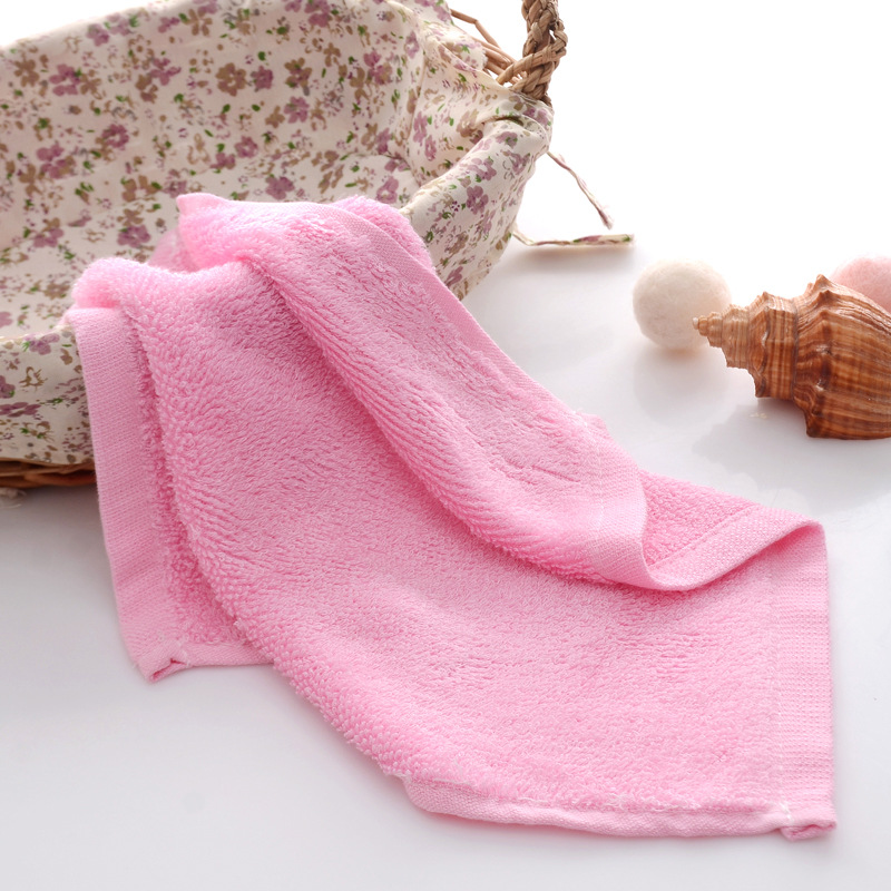 Round 70*140cm Bamboo Fiber Towel for Household Dish Cleaning 28*28cm Eco-Friendly