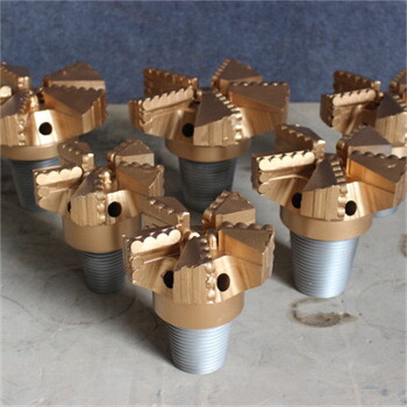 Four Wing Rock Diamond PDC Drill Bit For Water Well Drilling