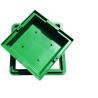 Buy cheap Eco Friendly Lawn Manhole Cover For Garden Green Plate FRP SMC 600mm from wholesalers