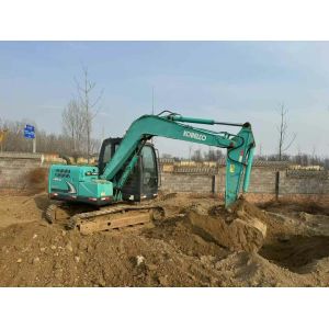 China Used Kobelco SK75 Hydraulic Excavator Low Hours Well-Maintained Construction Mining Equipment on sale