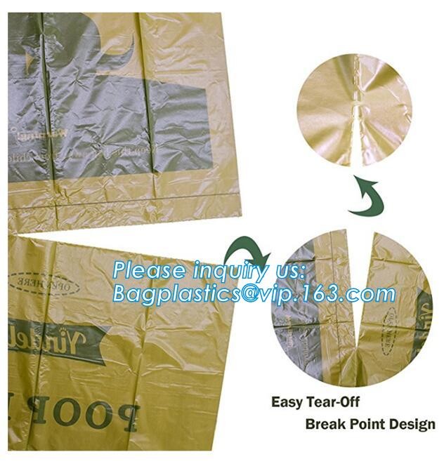 green tie handle scented disposable diaper sacks, Fragrance Box Packed Plastic Nappy Bags Sacks, Nappy Baby Disposable D