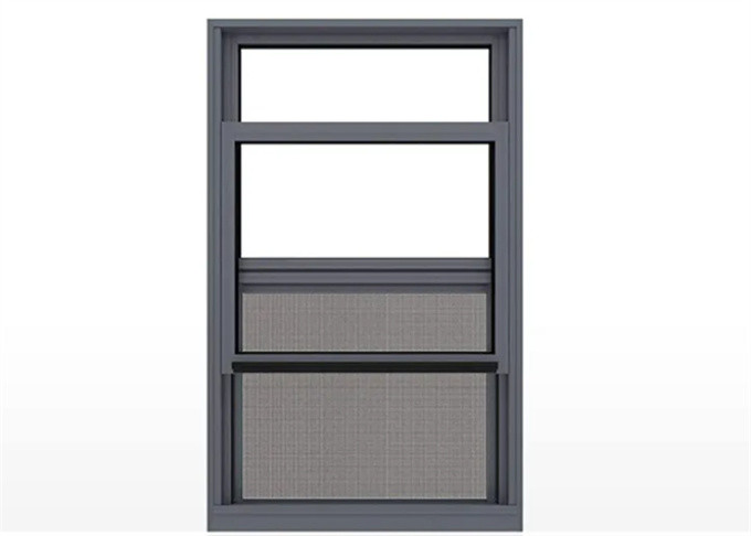 Vertical Sliding Hung Sash Window Profile Aluminum Double Hung Windows Open Style Sliding