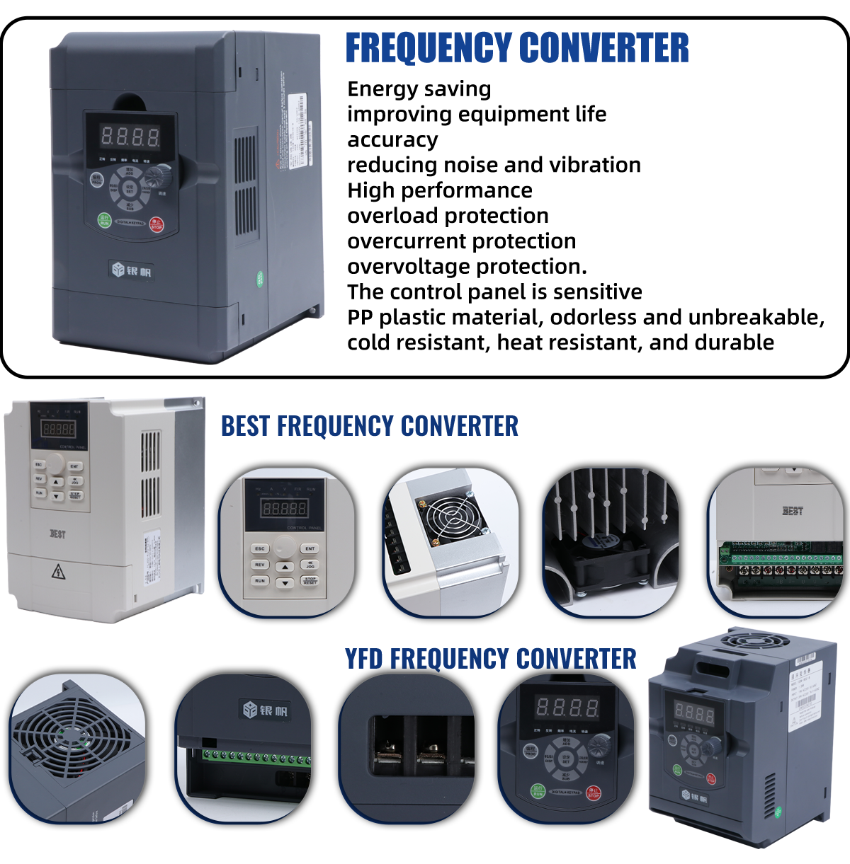 High Speed Milling Spindle Kit 24000 Rpm Air Cooled 1.5KW ER11 AC Inverter GDZ-80F-1.5