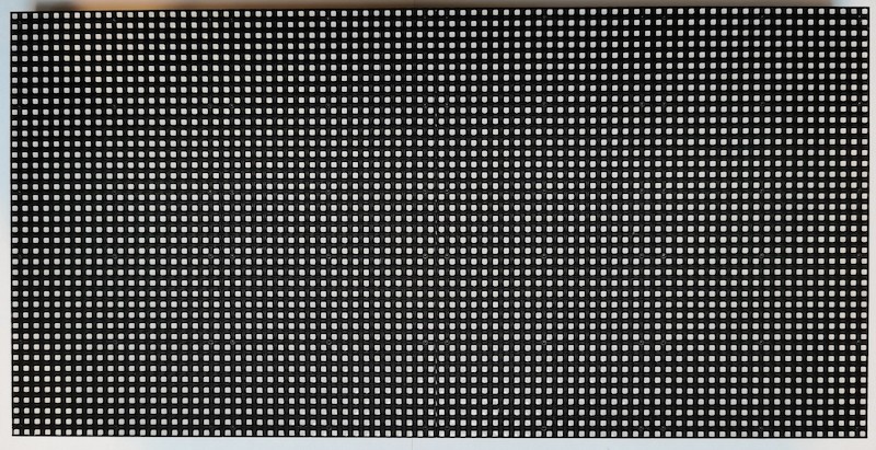 Roadside IP65 6 Sheet P3 Outdoor Led Display Street Led Screen Clock