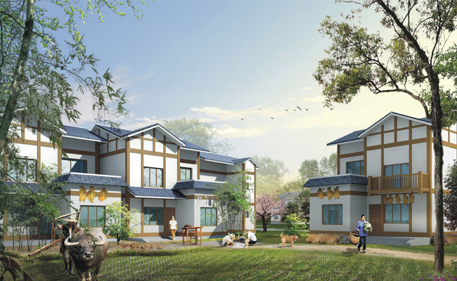 American Style Light Steel Prefab House / Light Steel Villa Residential Industrial