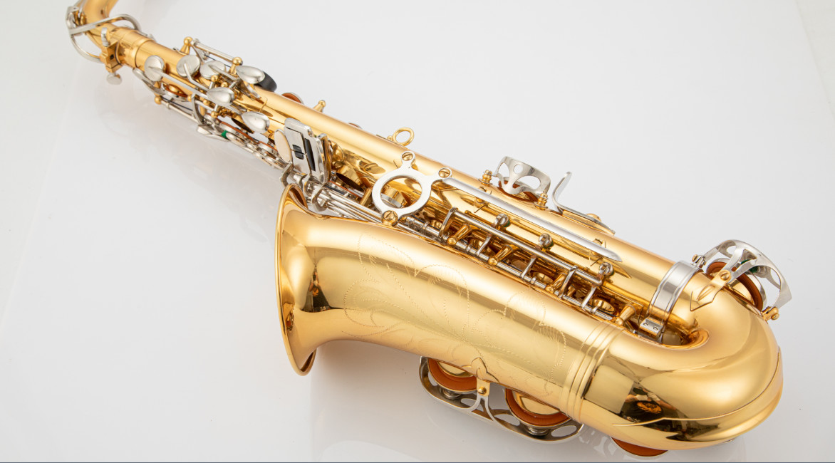 wholesale saxophone brass instrument gold lacquer e-flat Eb alto saxophone AS Class brass saxophone That Add Harmony