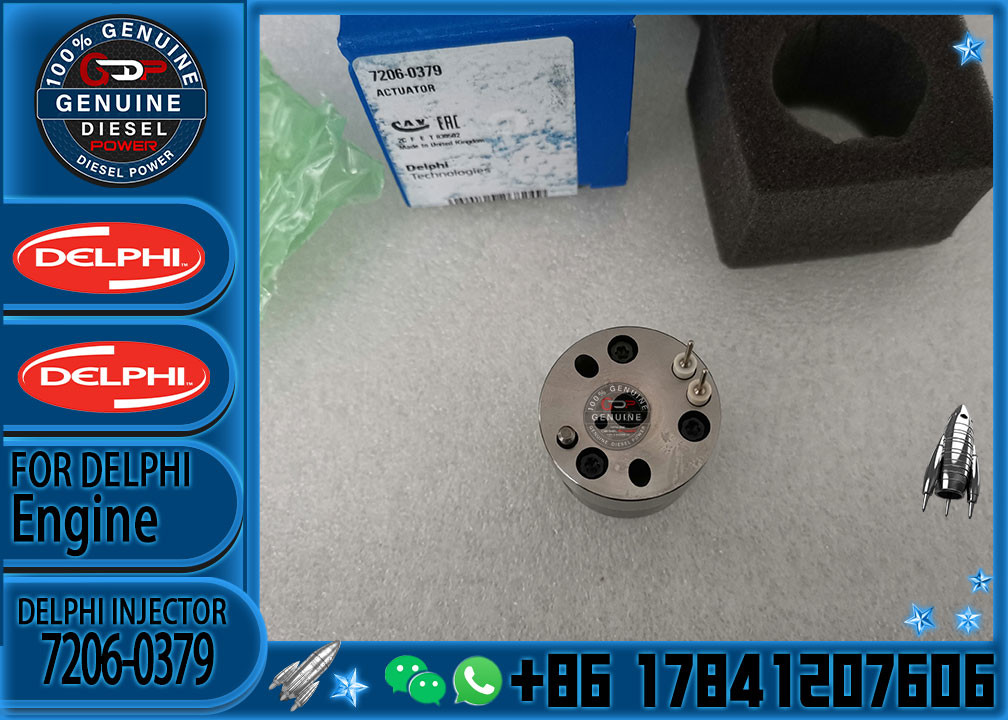 7135-588 New common rail parts Actuator 7135-588 7206-0379 with solenoid for actuator valve Engine Assembly