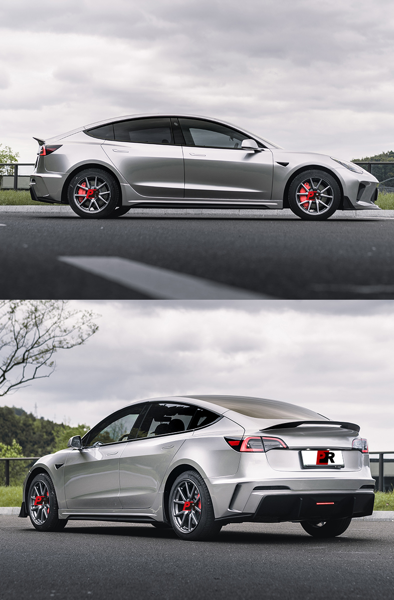 New Product Model 3 Body Kit Model 3 Front and Rear Bumpers 2019-2022 Resin Fibre