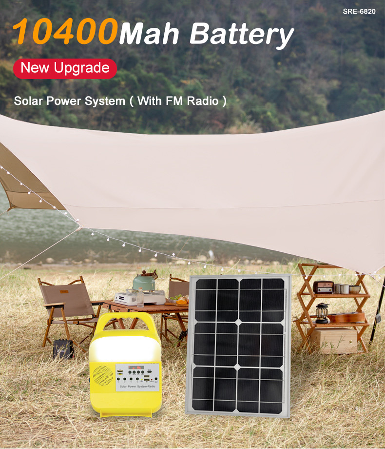 LED Mono Solar Home Lighting System 5W Street Outdoor Garden