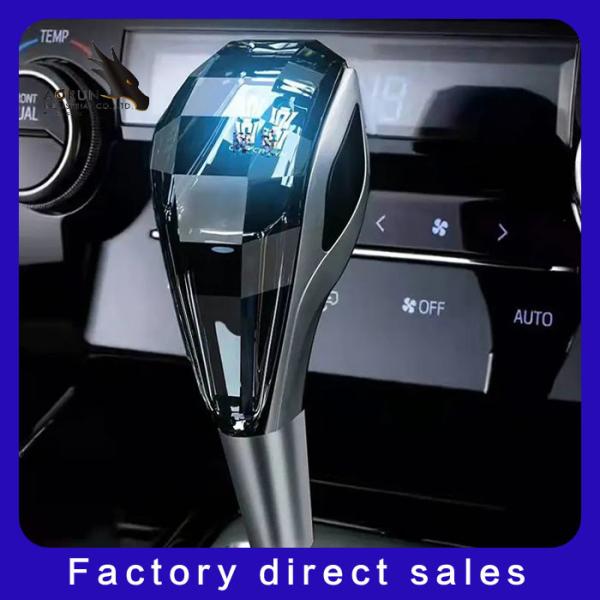 Auto Interior Accessories Crystal Touch Luminous Pommeau De Levier De Vitesse De