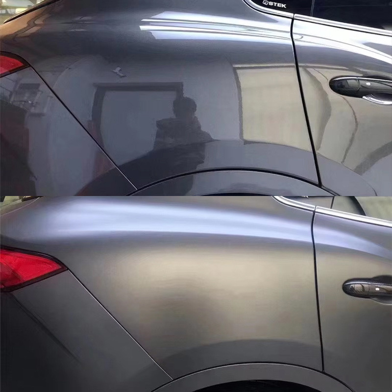 60'' X 50ft TPU 7.5mil Stain Matt Finish PPF TPU Frosted Matte Film For Car