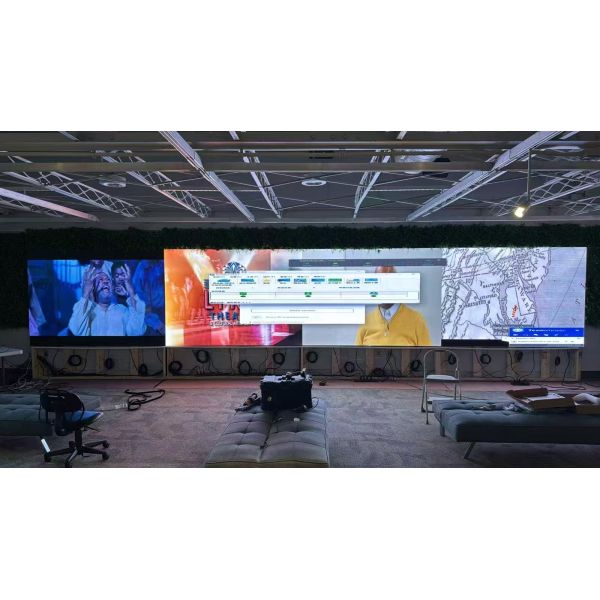 16:9 600X337.5mm COB Led Video Wall Indoor Seamless Small Pixel Pitch Display Board