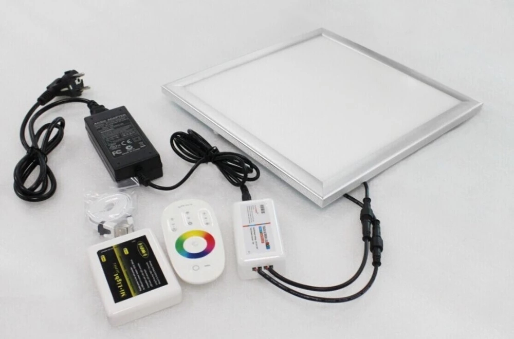 Residential Dimmable RGB LED Panel Light Aluminium Frame With Heat Conduction