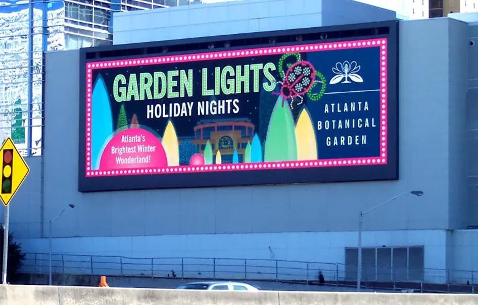 Meanwell Power Outdoor Advertising Billboard Smd Led Screen EMC FCC Certified