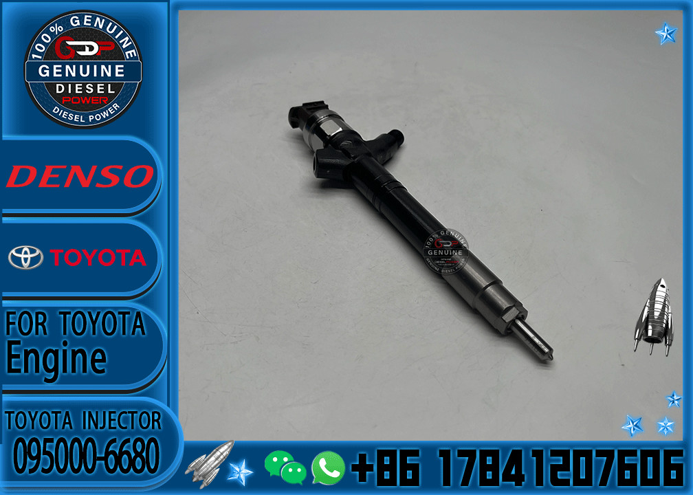 Common Rail Injector 23670-0R050 Diesel Injector 095000-6680 For TOYOTA