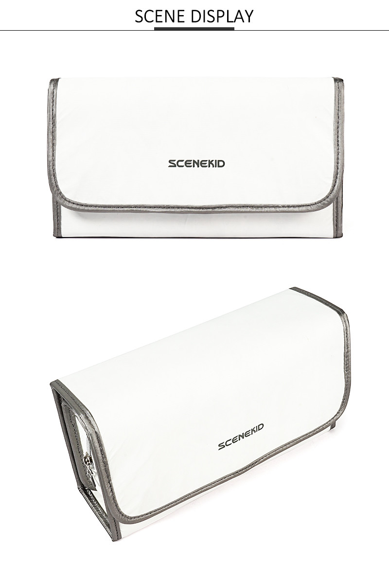 Dupont Tyvek Travel Hanging Toiletry Bag For Bathroom