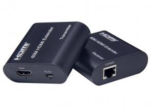 Buy cheap Full HD Signal Distribution 60m HDMI Extender Over CAT5 / CAT6 EDID 1080P / 720P product