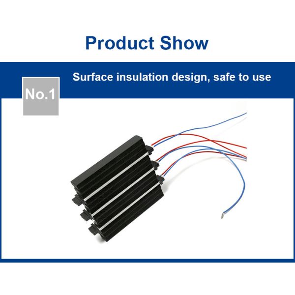 Compact 12-600VDC 300-500W Electric PTC Air Heater with Rapid Heating