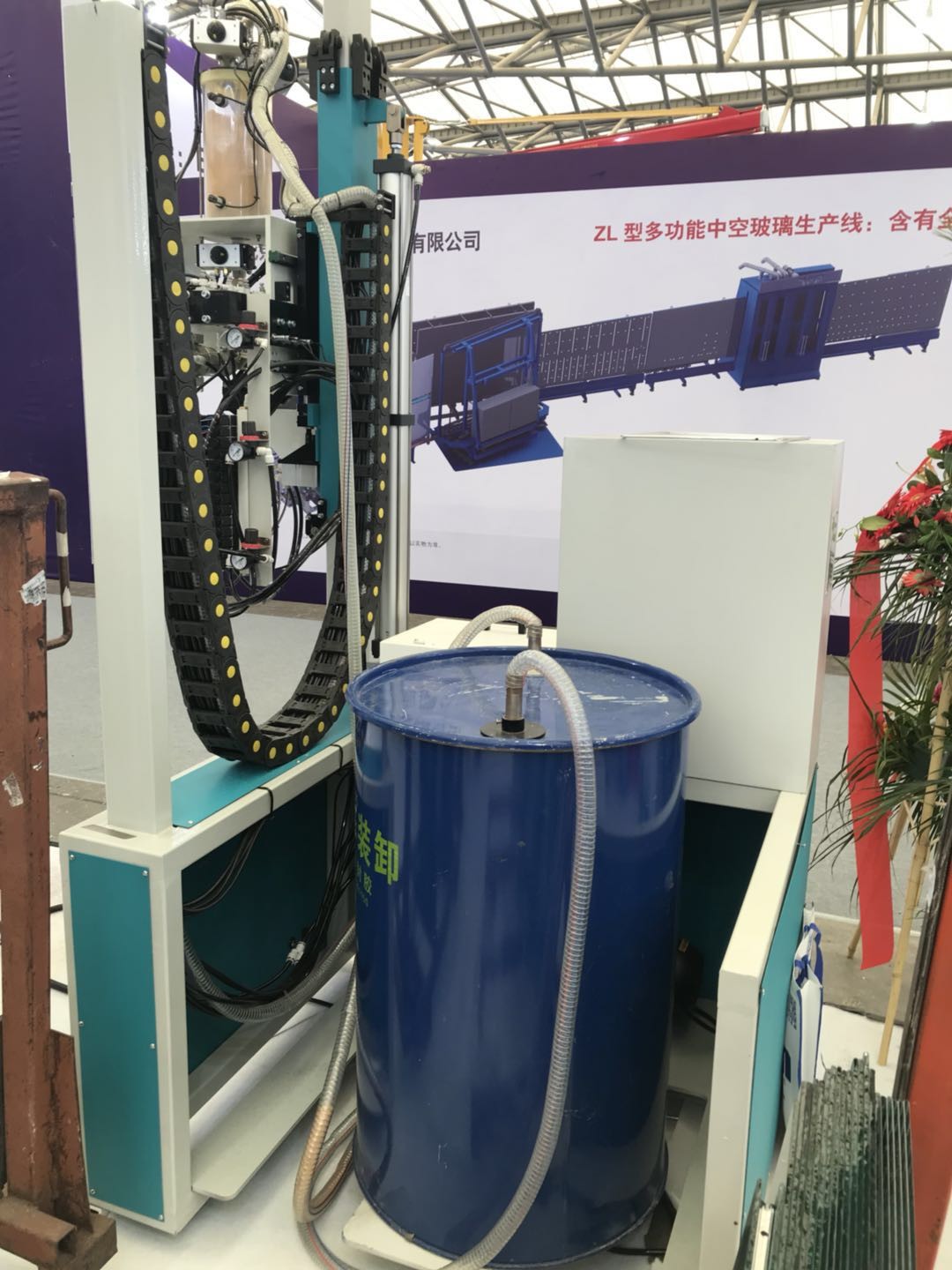 Double Glazing Desiccant Filling Machine Simens PLC Control
