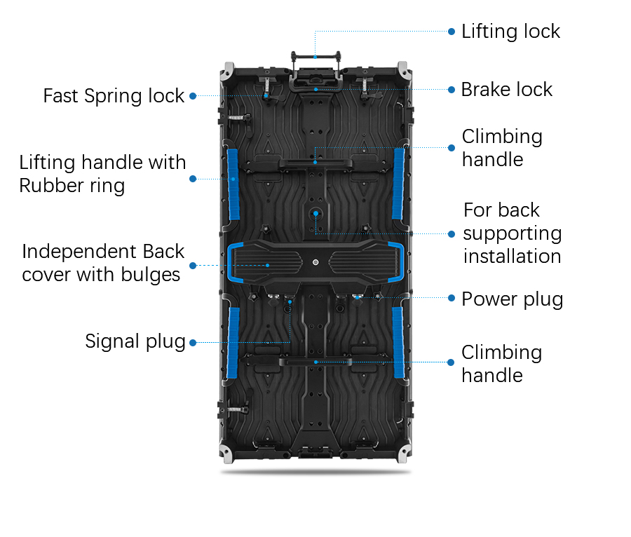 outdoor rental led screen