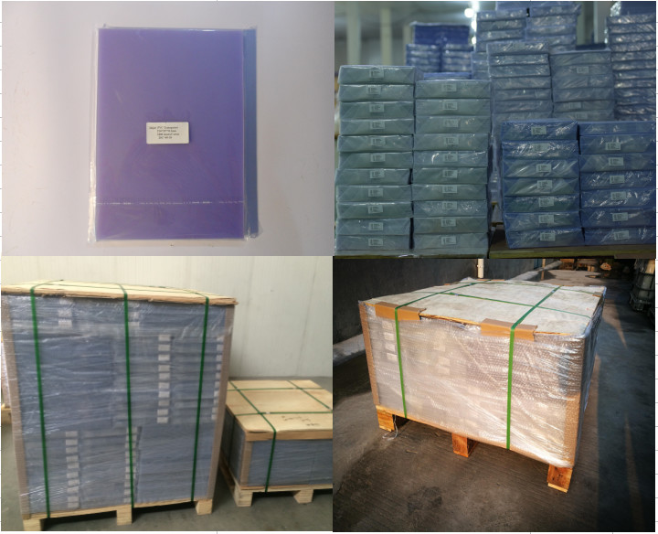 A4 A3 PVC coated overlay with HI-CO/ LO-CO magnetic stripe 0.10mm for Magnetic card making