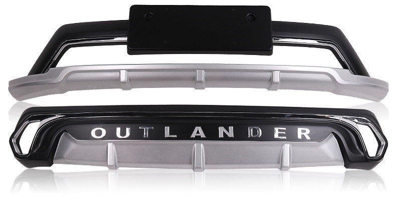 Mitsubishi All New Outlander 2016 Accessory Front And Rear Bumper Guard
