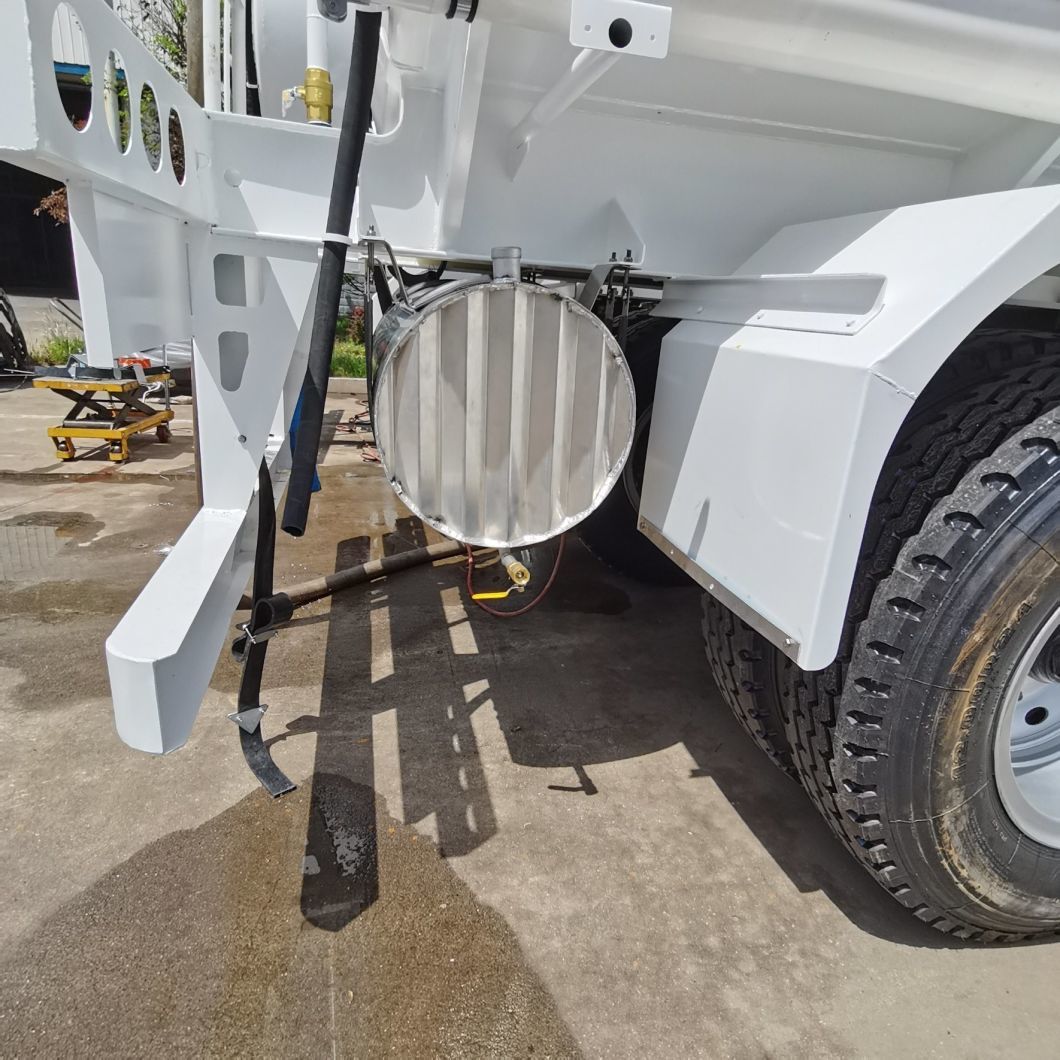 Cement/Lime/Coal Ash/Soda Powder Storage Transport Vessel Tank Semi Trailer