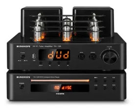 3 Way 100W Bookshelf Speakers Deep Bass Response For Home Theater