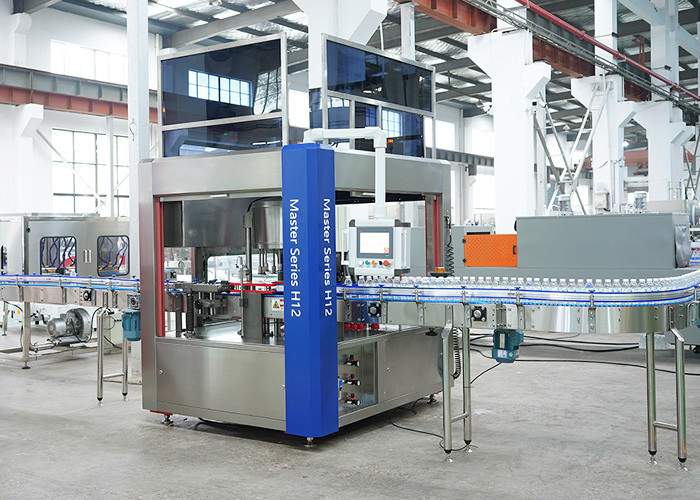 Rotary Spring Water Carbonated Drink Bottles Sticker Labeling Machine High Speed