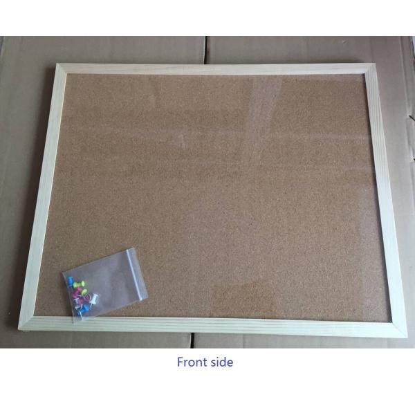 16‘’x20'' Wholesale Cork Board Memo Board with Pine Fame For Office Use