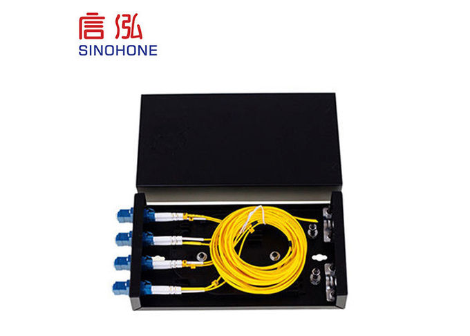 Mini FTTH Fiber Optic Cable Junction Box , Fiber Optic Distribution Box