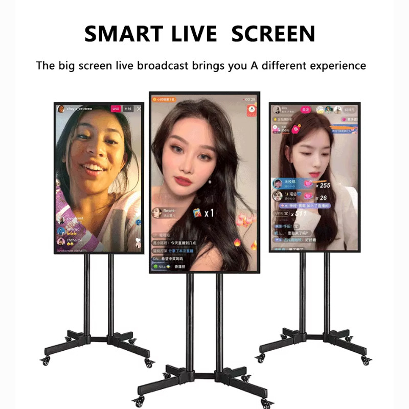 Customizable Mobile All In One Live Streaming Equipment Device 32inch LED Screen Broadcasting