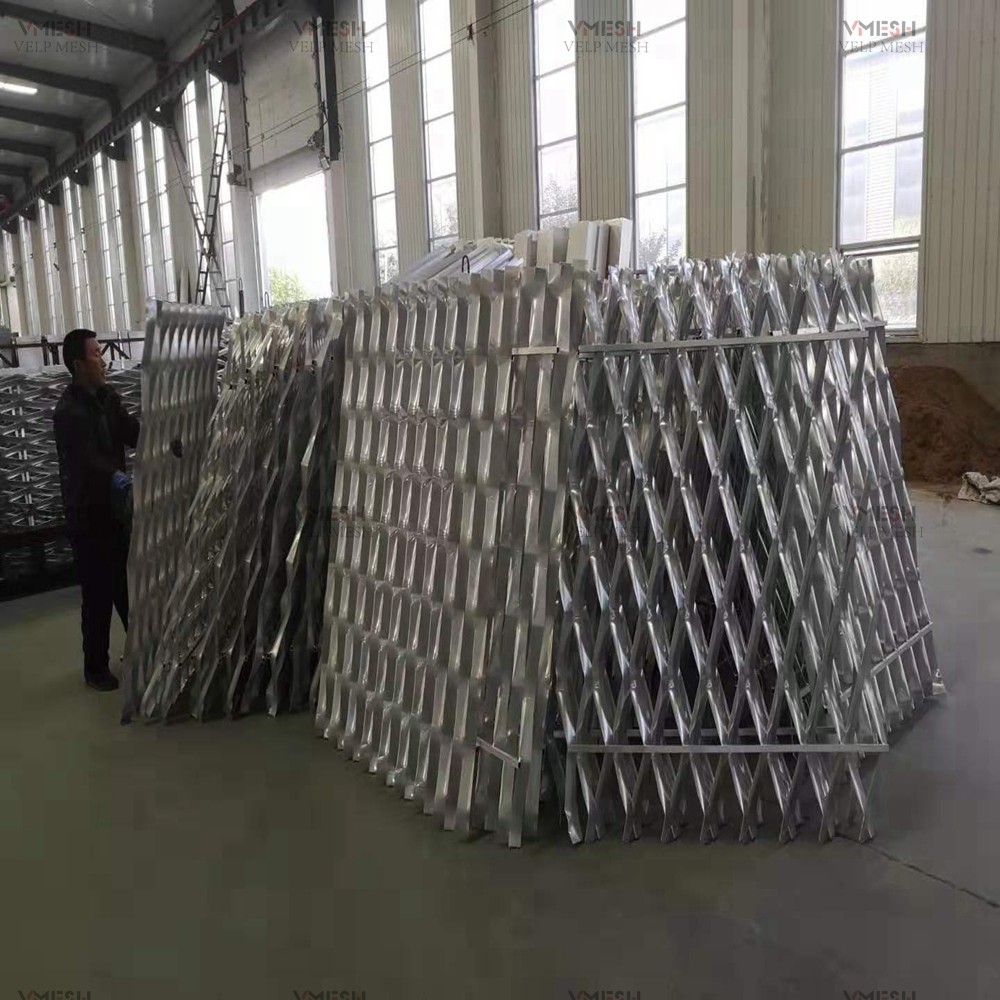 SGS Powder Coating Decorative Expanded Metal Mesh High Durability