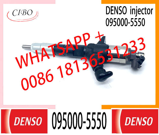 Diesel Fuel Common-Rail Injector 095000-5550 095000-8310 For Hyundai Excavator