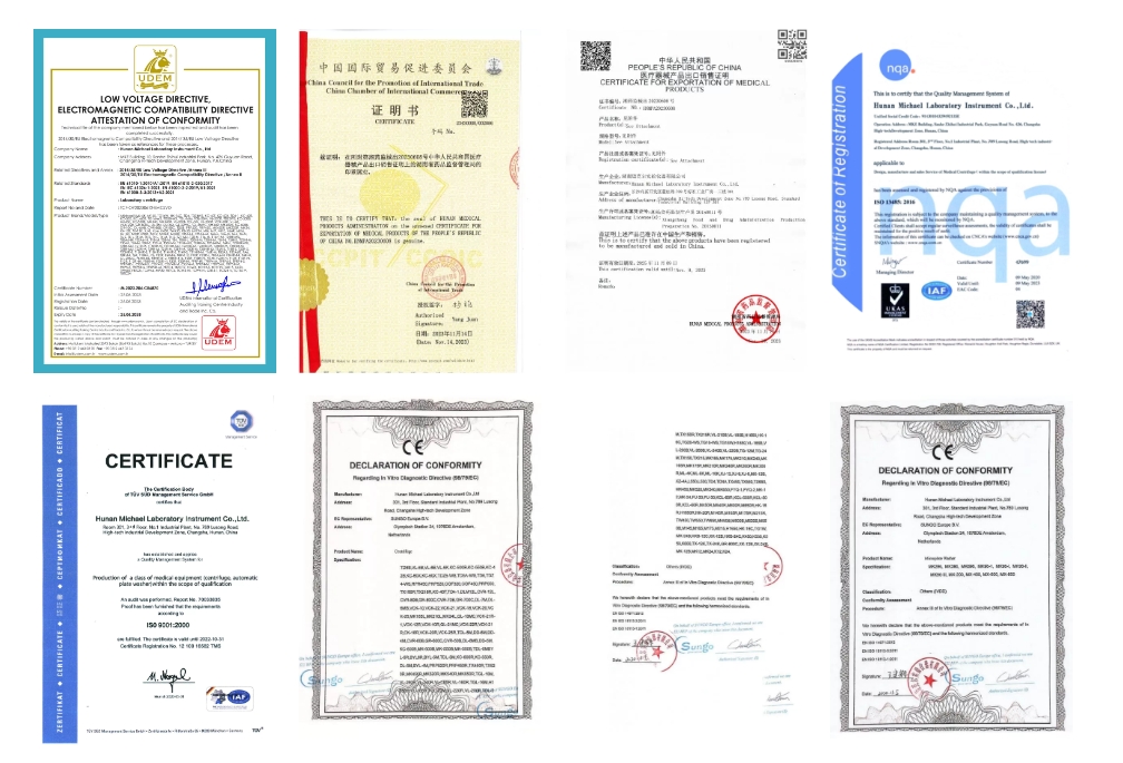 High Speed 16500rpm Refrigerated Centrifuge with "Low-Noise" Patent Certification 11