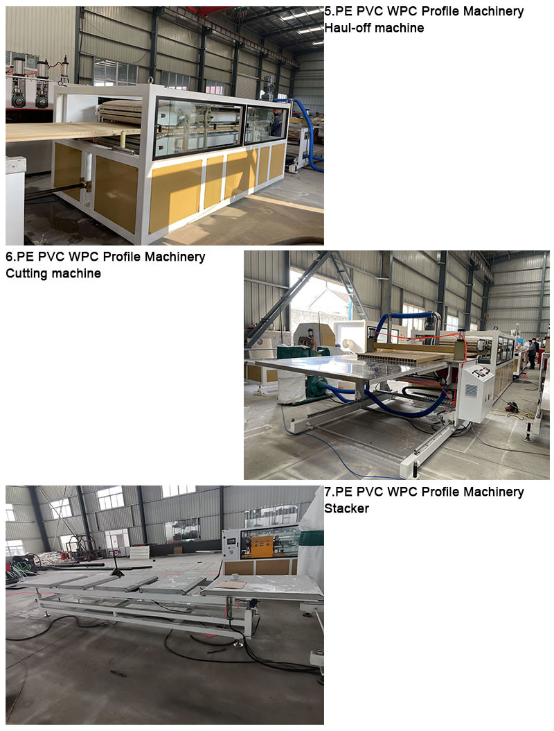 WPC PVC Board Making Machine Door 600kg/H Pvc Foam Board Machine Cladding Panel Production Line