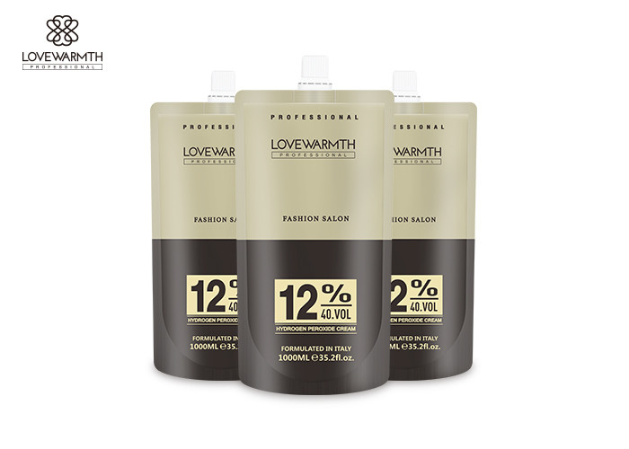 Stable Material Hair Oxidant Cream , No Irritation Developed Peroxide Lotion