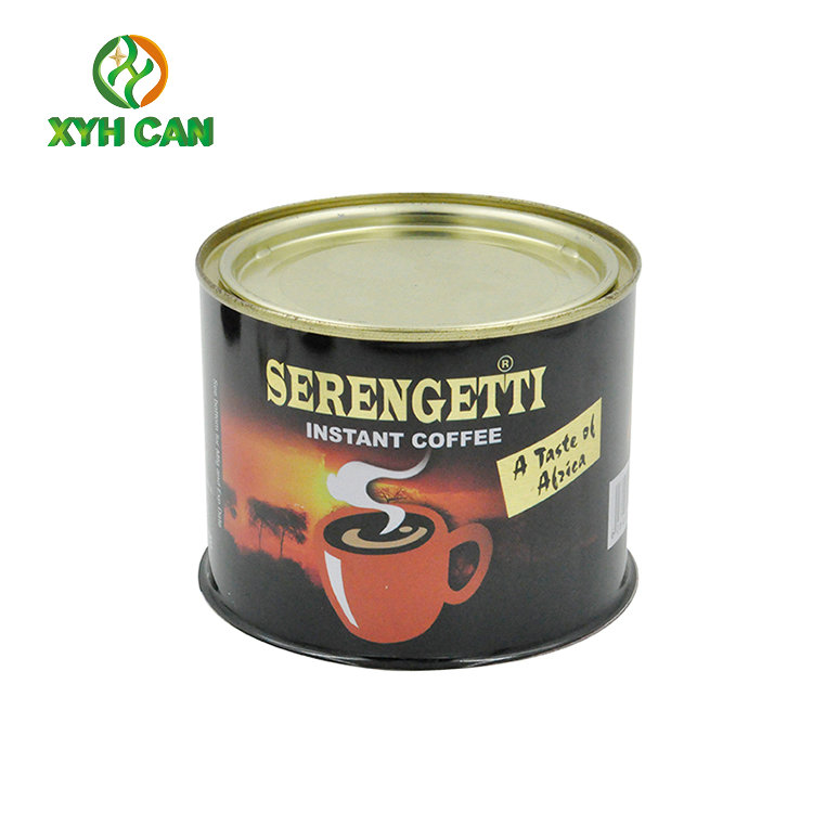 Eco - Friendly Metal Tin Can Buckle Lid Tin Box Milk Powder Custom Logo