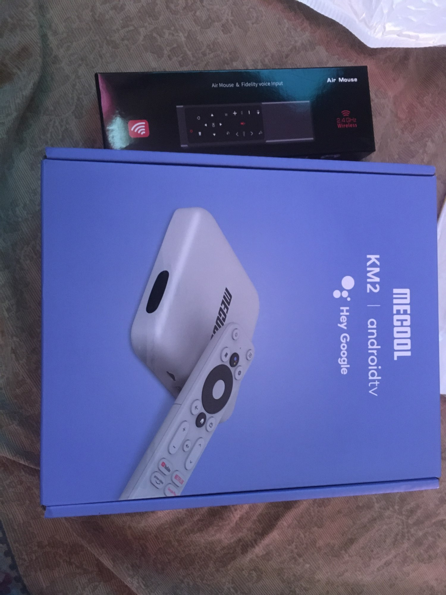 Netflix 4K Smart TV Box Android 10 Certified ATV Mecool KM2 Amlogic S905X2 2GB DDR4 WiFi Prime Video Widevine L1 TVBOX