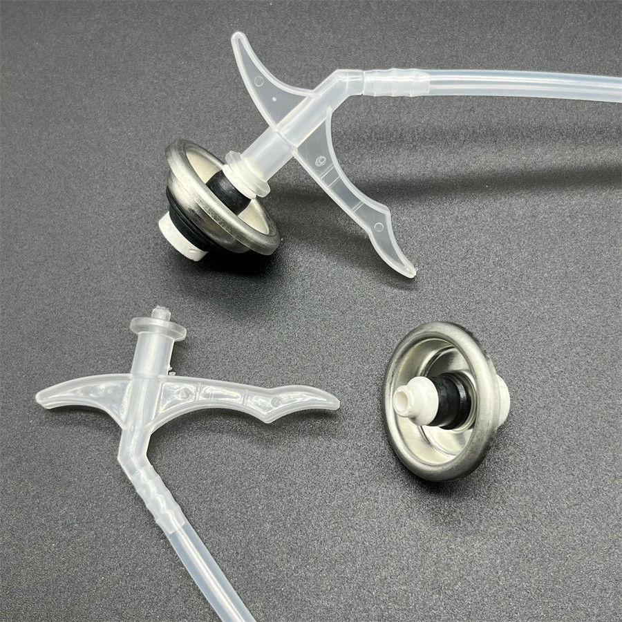 High-Precision Straw Applicator for PU Foam with Short Stem - Ideal for Controlled Dispensing in Construction Applicati